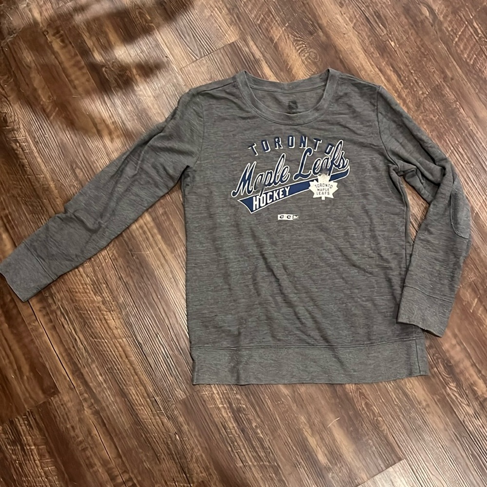 CCM NHL Toronto Maple Leafs Crewneck Sweater - Picture 3 of 5